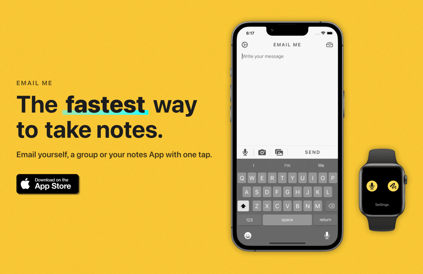Nuevo sitio web de Email Me App 🎉